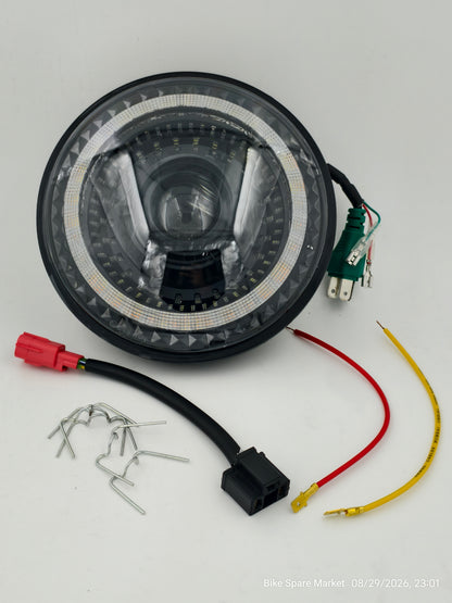 Honda CB350 , CB350 Dlx Pro , CB350c(Classic),CB350 Rs ,CB 350 Hiness H'ness ,Hjg C175 94w Projector Headlight ( full kit ) 6m Warranty