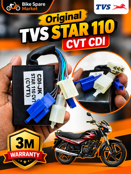 Original TVS Star 110 CVT Cdi  3m Warranty