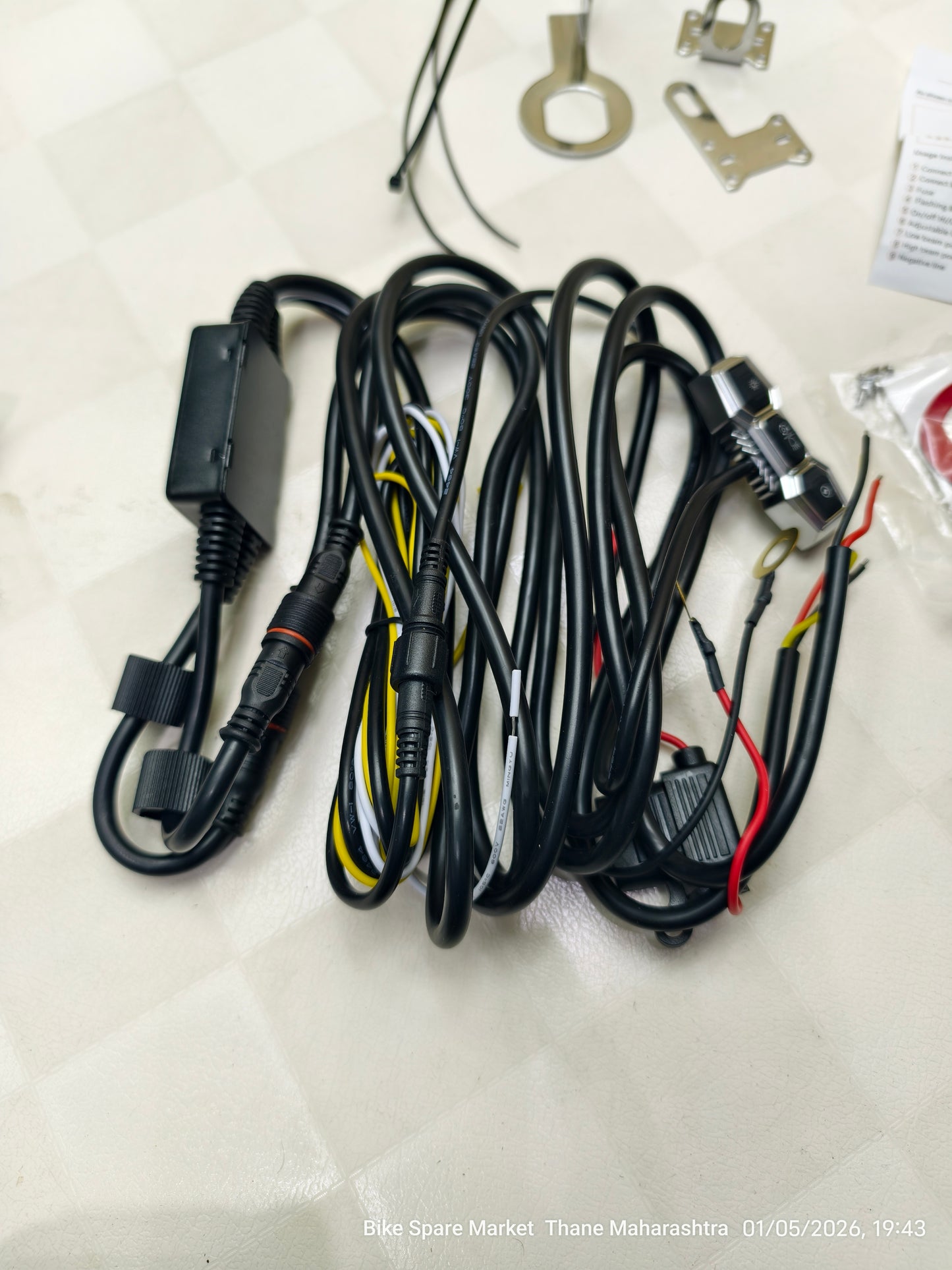 HjG Dimmer Harness (3Wire) Support Upto 180w (6M Warranty)