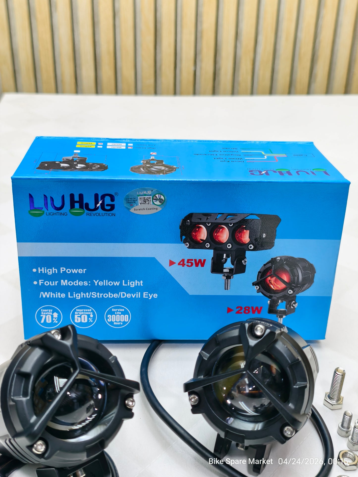 HJG MERCEDES Y FOG LIGHT 90w ( UPGRADE RED DEVIL VERSION )