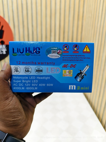 HjG M3 60w LED Headlight Bulb H4( 1 Year Warranty)