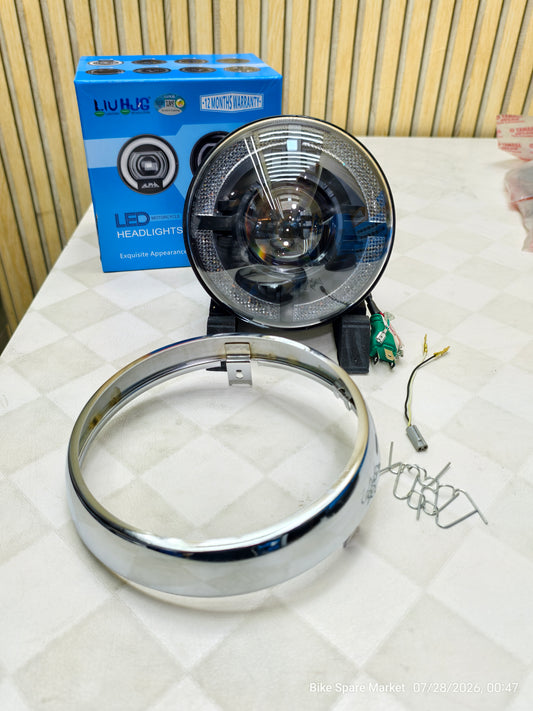 ( Meteor 350 Halogen ) HJG C-318 Diamond 💎 108 watt High 58 watt low 50w Full kit ( 6m Warranty )