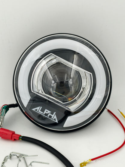 Honda CB350 , CB350 Dlx Pro , CB350c(Classic),CB350 Rs ,CB 350 Hiness H'ness,HJG C-325 128w Projector  Headlight ( Full Kit ) 6m Warranty