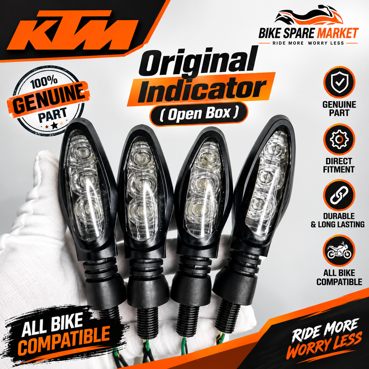 KTM Original Indicator (Open Box Product)