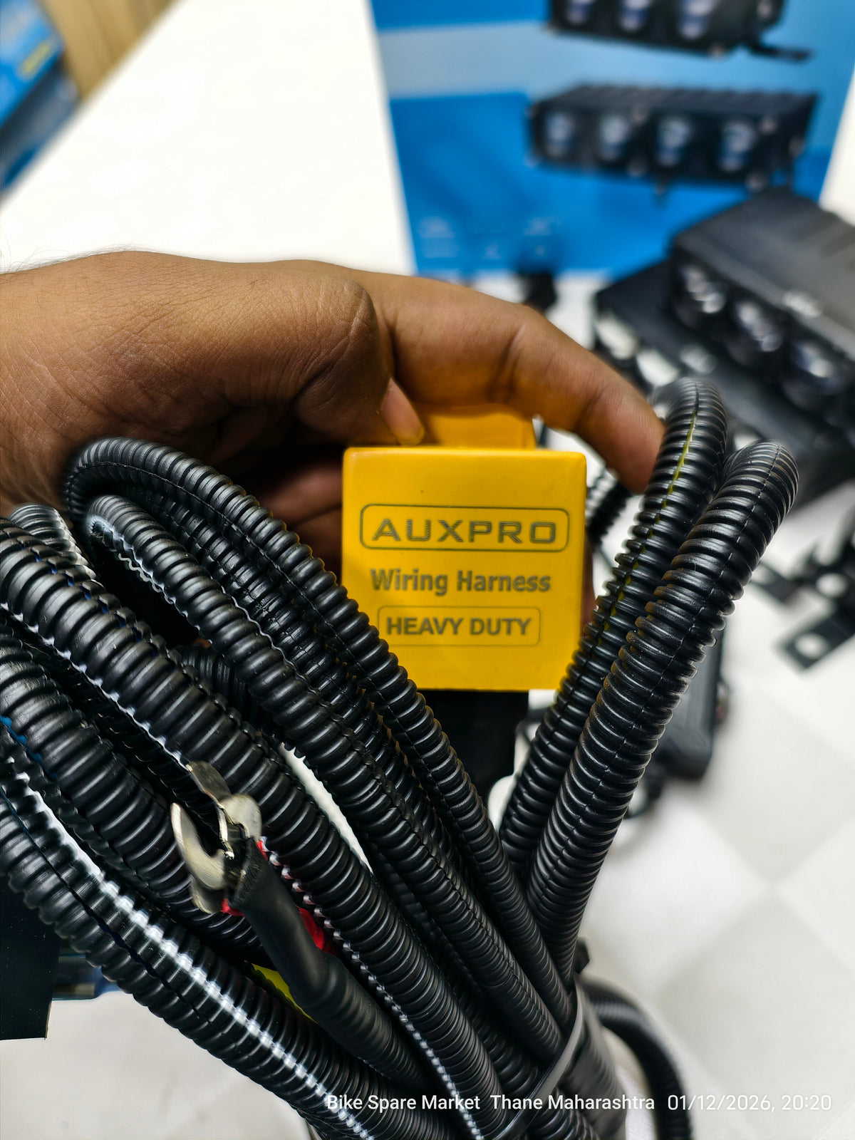 Auxpro Harness Support Upto 500w (6M Warranty)