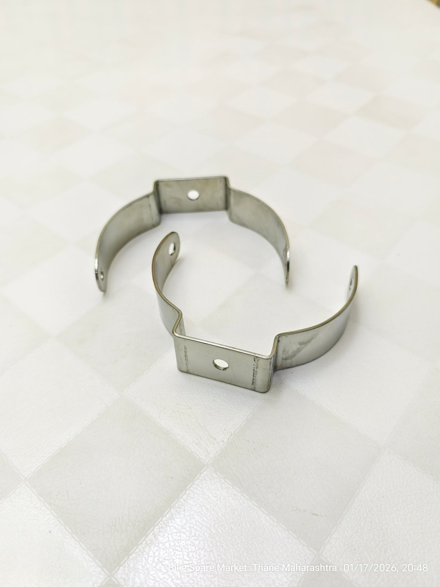 HjG 70w 7 LED And 9 LED Fog Light Base Clamp SS