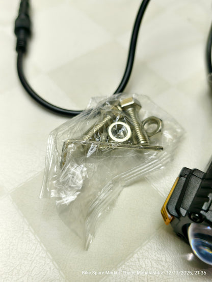 HJG SPACESHIP MINI V3 FOG LIGHT 80W WITH RED DRL ( 6M WARRANTY )