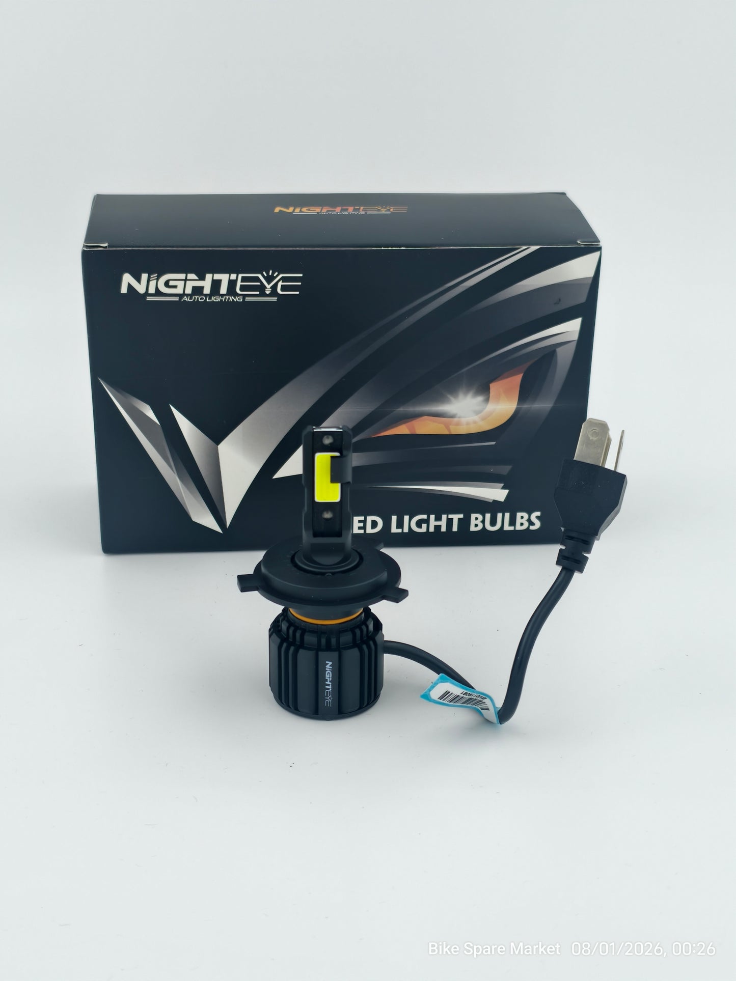 ( Single S4 H4 ) Nighteye 60w S4 H4 LED Headlight Bulb ( 1 year warranty )