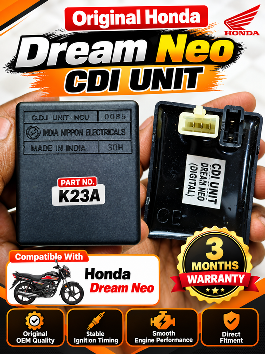 Original Honda Dream Neo CDI Unit (Part N K23A)– 3 Months Warranty