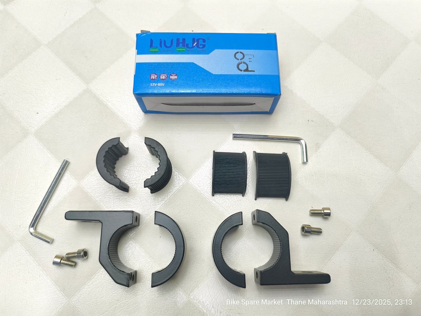 HjG CNC Leg Gaurd Crash Gaurd Clamp With Big Bolt