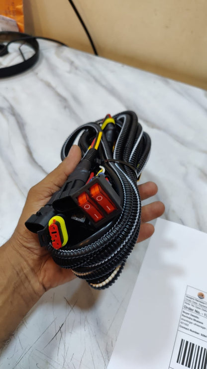 Auxpro Harness Support Upto 500w (6M Warranty)