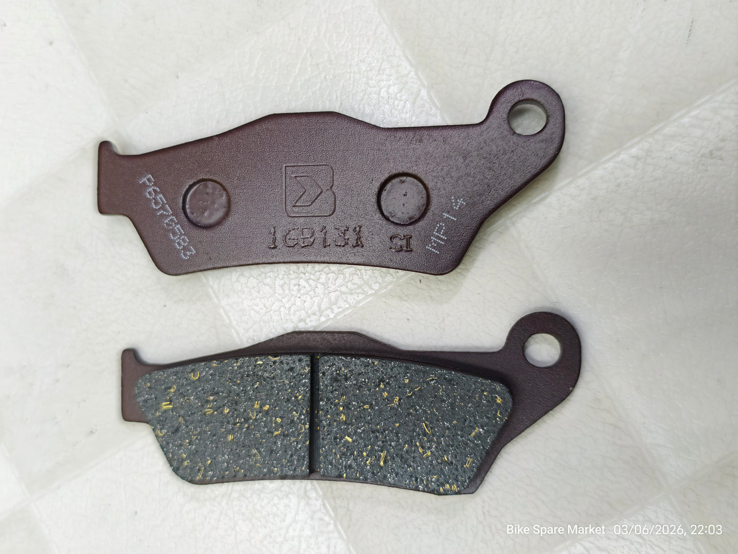 Original Bajaj Frant Rear Brake paid