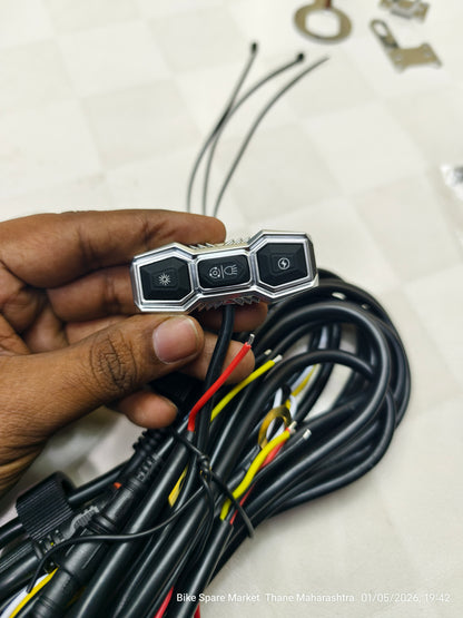 HjG 180w 9Led With Dimmer Harness (1 Year Warranty)