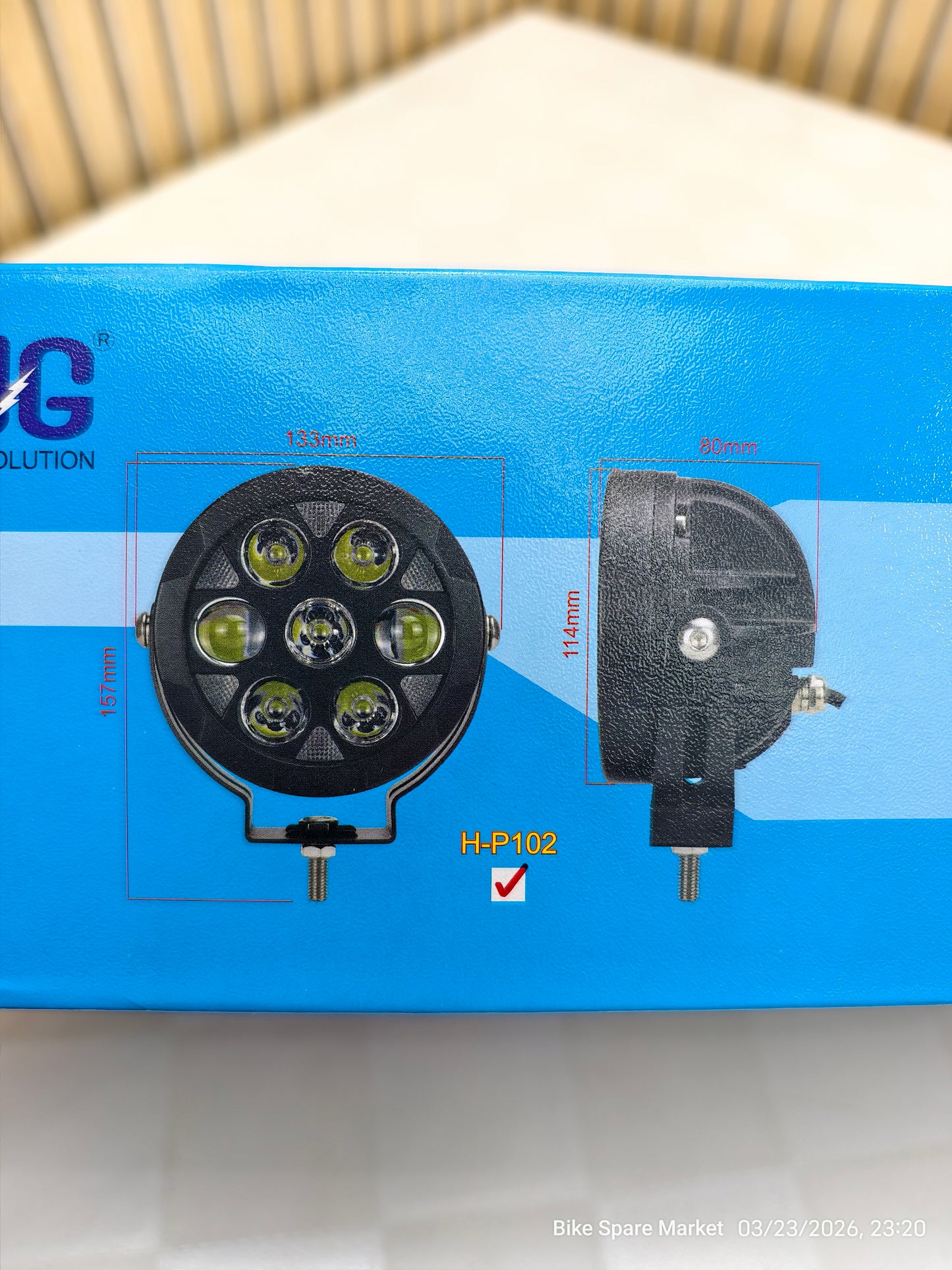 HJG P102 140w Drl With Dimmer Harness (1 Year Warranty)
