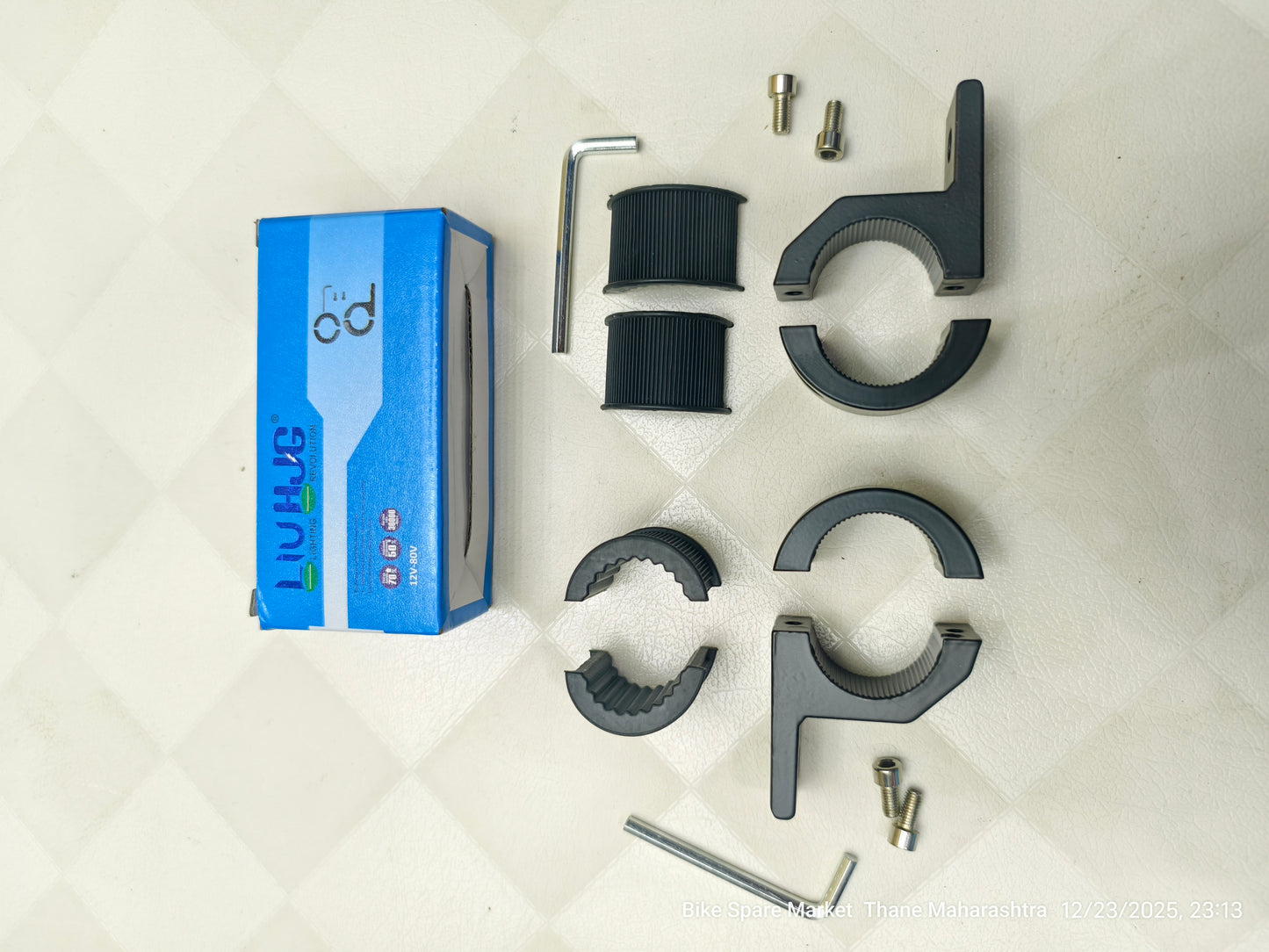 HjG CNC Leg Gaurd Crash Gaurd Clamp With Big Bolt