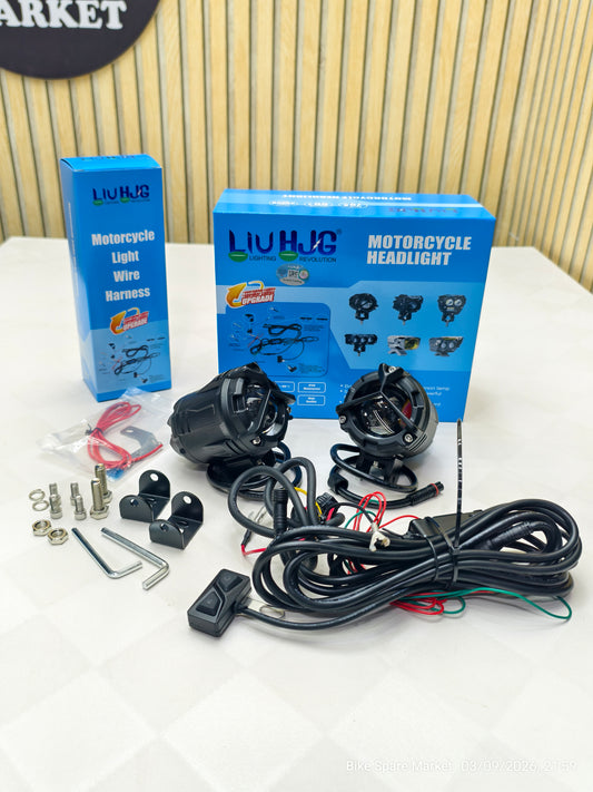 HJG Mercedes Y Fog Light With Harness Red Devil HJG-104 ( Upgrade New Version ) 6m Warranty