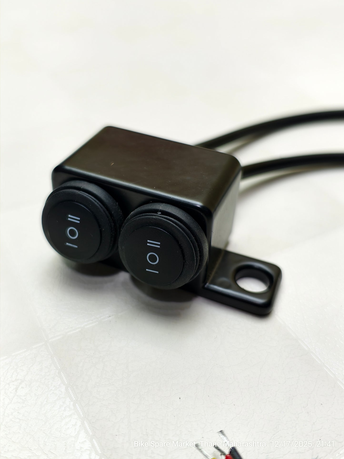 4way CNC Black Mirror Fitting Switch