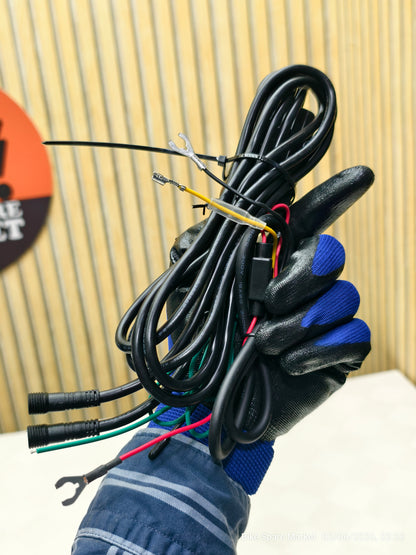 HJG WIRELESS HARNESS SUPPORT  UPTO 100W ( 4 Wire ) 1 Wire Direct Supply For Devil