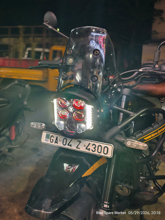 HJG GODS EYE FOR ROYAL ENFIELD HIMALAYAN 452 , Guerrilla 450 ( Full kit ) ( 6m Warranty )