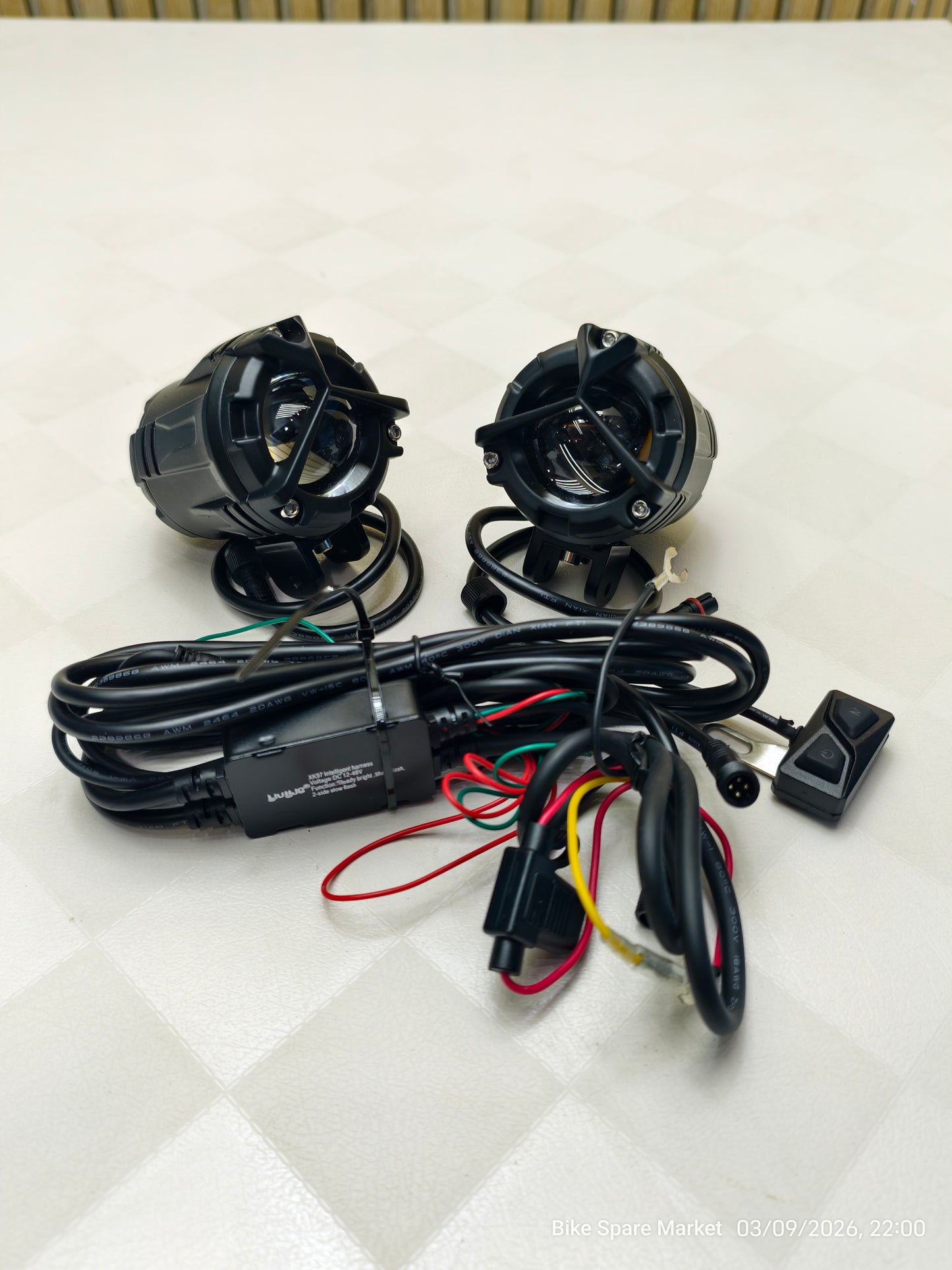 HJG Mercedes Y Fog Light With Harness Red Devil HJG-104 ( Upgrade New Version ) 6m Warranty