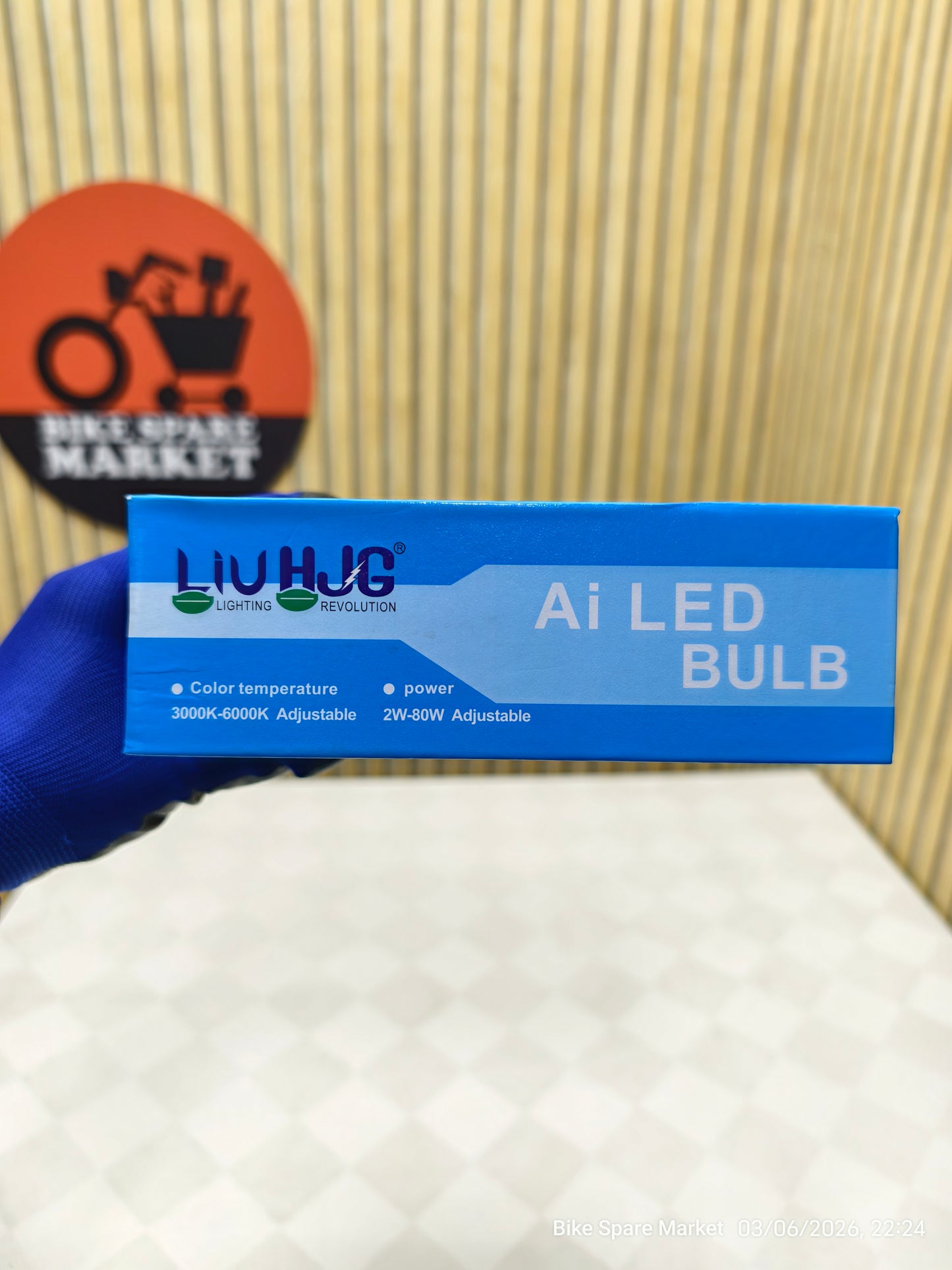 HJG Ai 200w H7 Headlight Bulb (6m warranty )