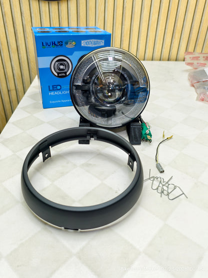( Meteor 350 Halogen ) HJG C-318 Diamond 💎 108 watt High 58 watt low 50w Full kit ( 6m Warranty )