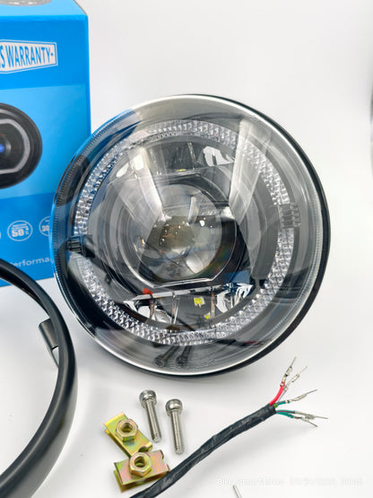 ( Triumph full kit ) HJG C-199 108watt 58w high 50w low projector headlight (6m Warranty)