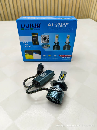HJG Ai Bulb H4 200w Pair (6m Warranty)