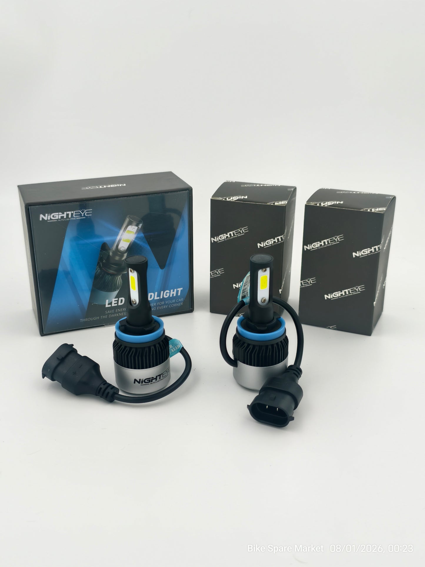 ( Pack of 2 H8/H9/H11/H16 ) Nighteye 90w Pair LED Headlight Bulb ( 1 year warranty )
