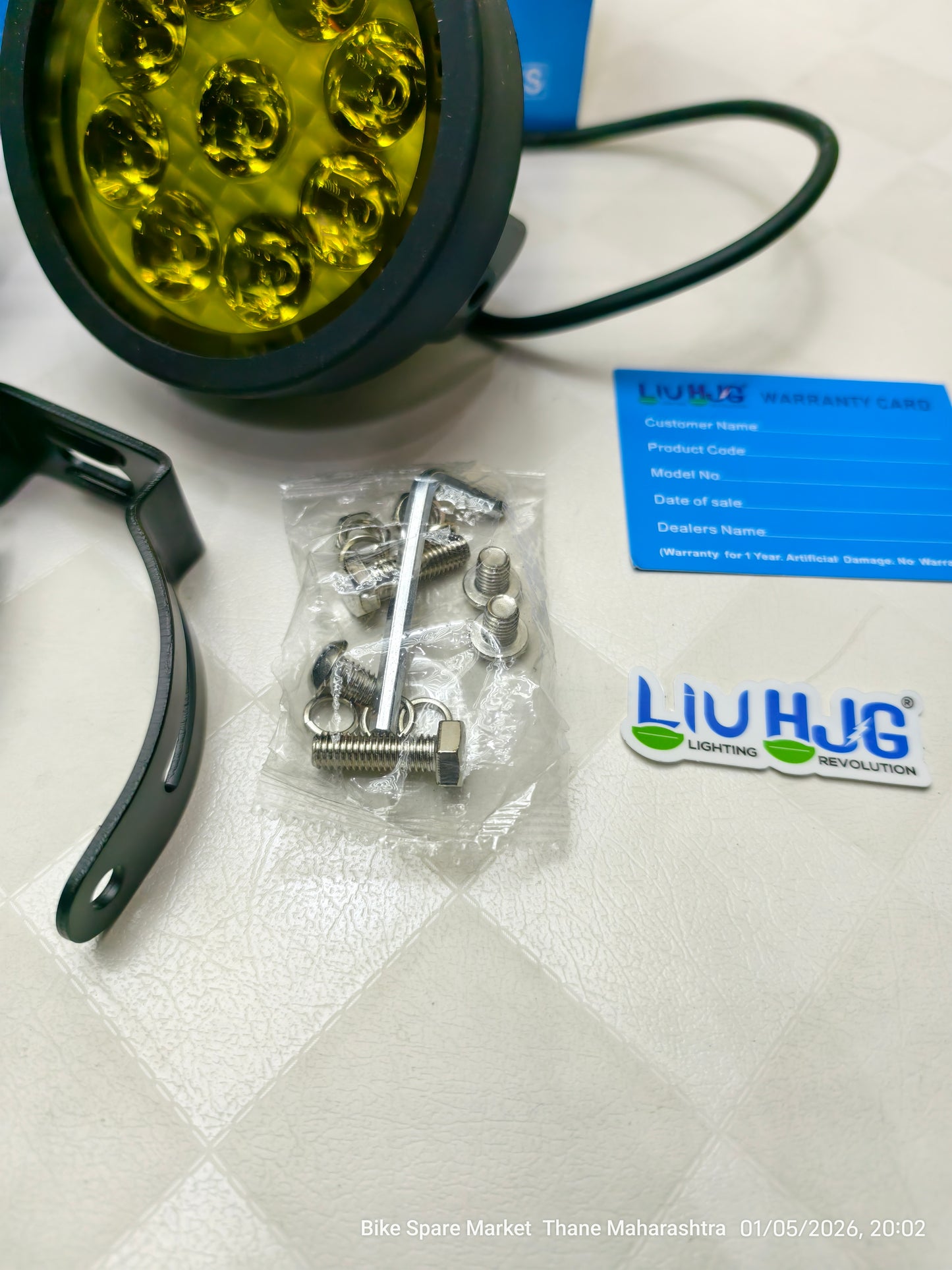 HjG 180w 9 led Round Fog Light ( 1 year Warranty )