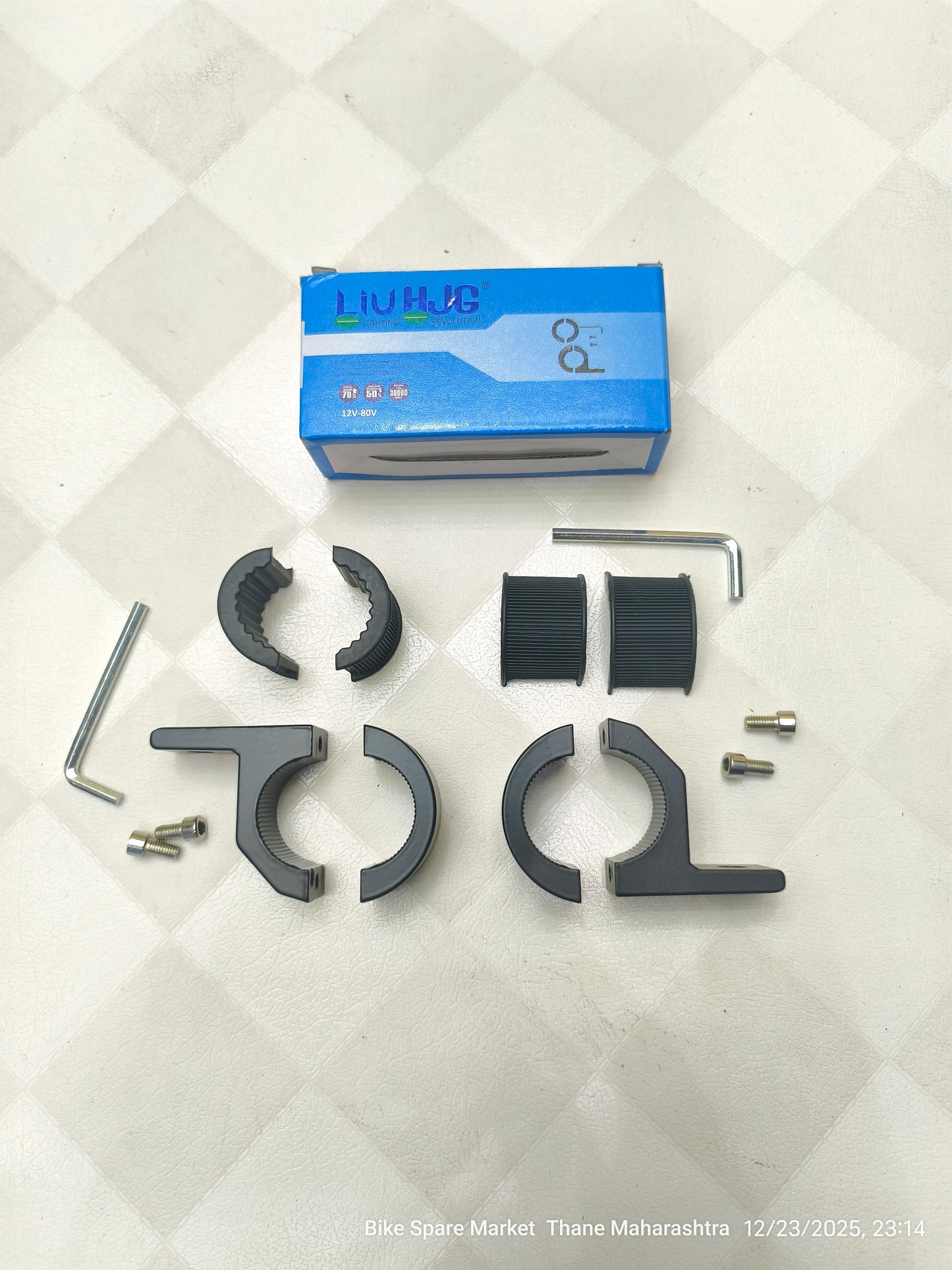 HjG CNC Leg Gaurd Crash Gaurd Clamp With Big Bolt