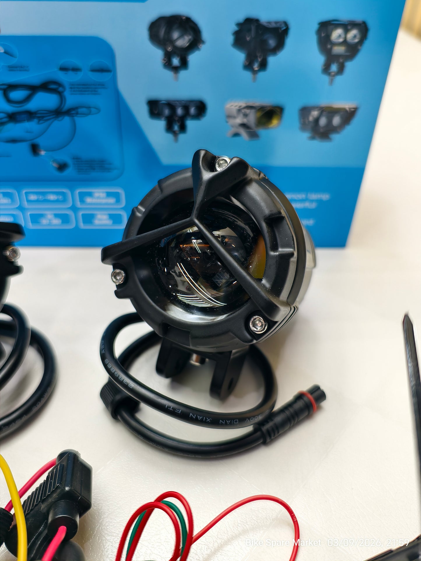 HJG Mercedes Y Fog Light With Harness Red Devil HJG-104 ( Upgrade New Version ) 6m Warranty