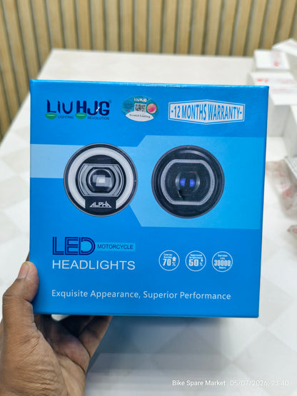LIUHJG ALPHA C-227 Dragon Ball HIGH 58W LOW 50W Projector  Headlight (6M WARRANTY )