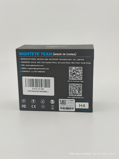 (Pair 2pc) Nighteye H4 90w Pair Pack of 2 ( 1 year warranty )