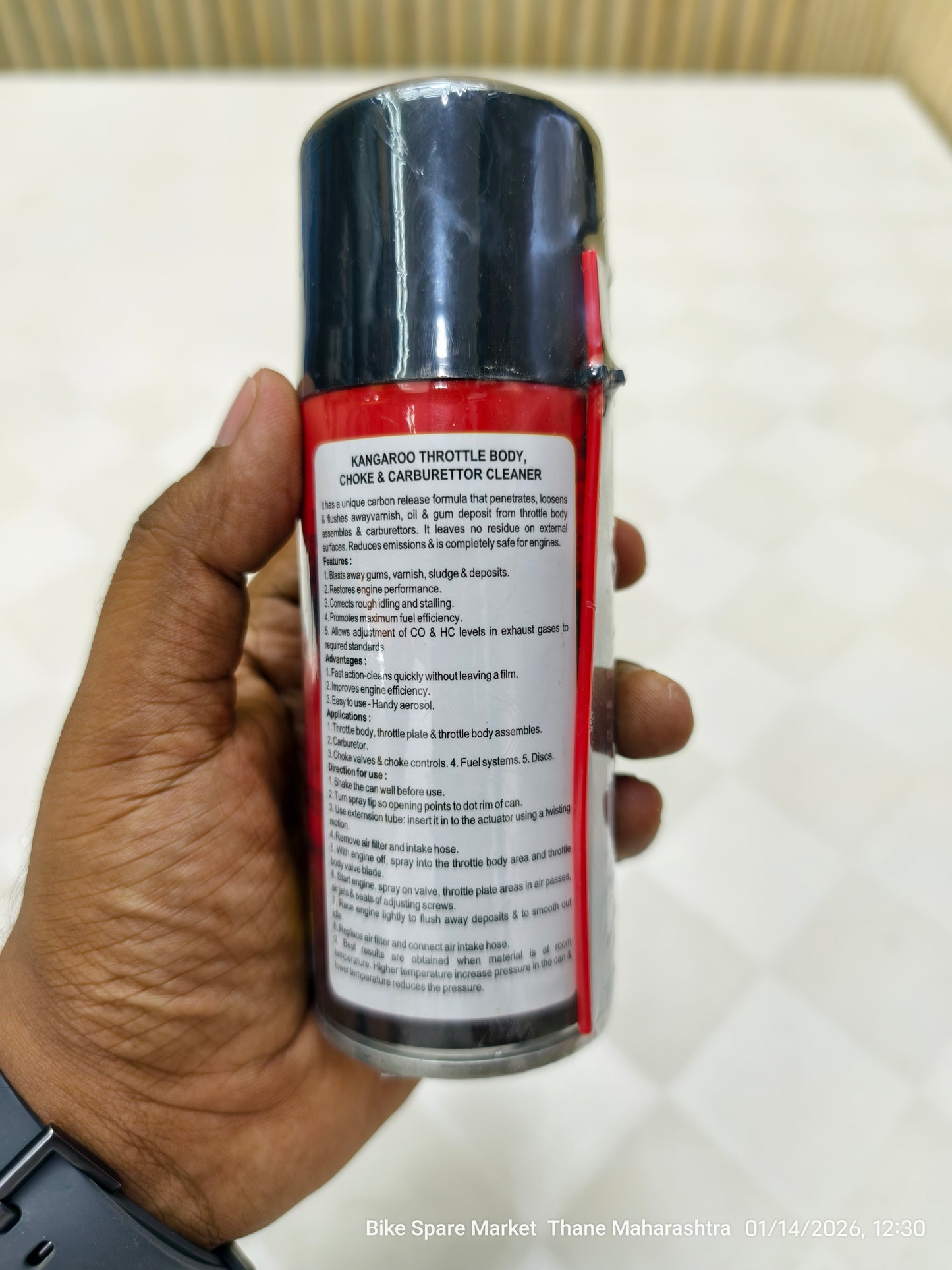 Throttle body cleaner 150ml by kangaroo brand
