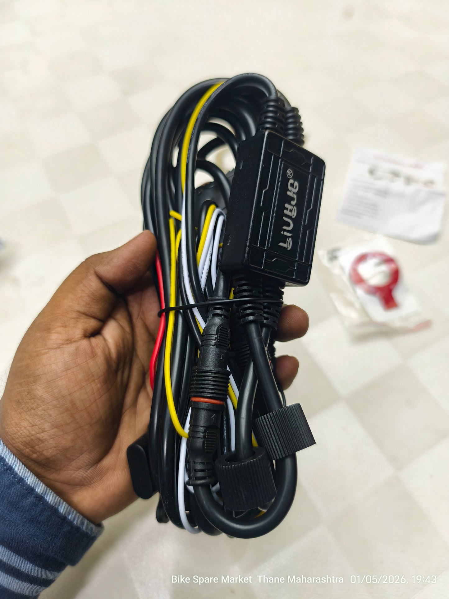 HjG Dimmer Harness (3Wire) Support Upto 180w (6M Warranty)