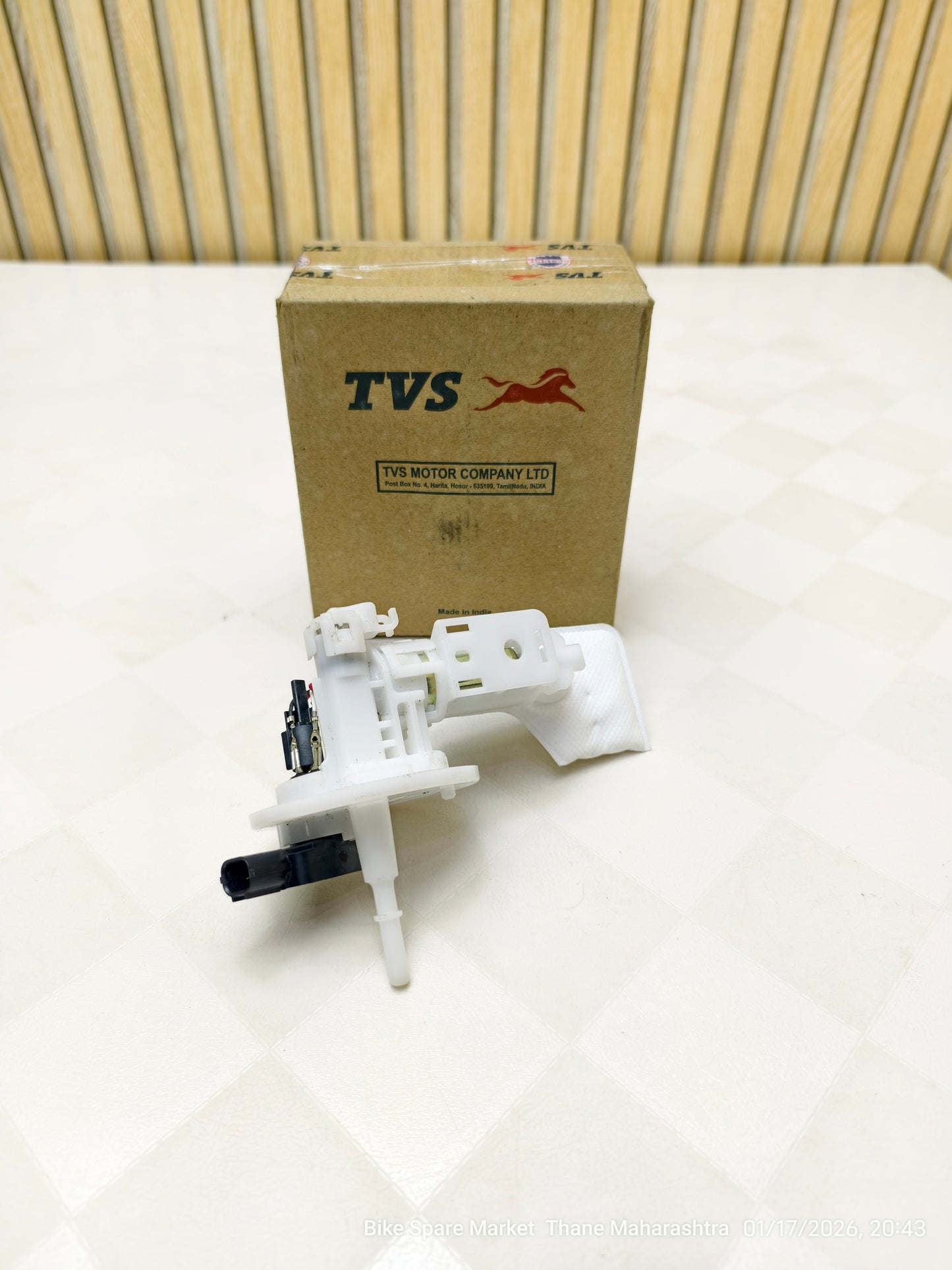 Original TVS Apache RTR 160 4v Fuel Pump Assembly (3M Warranty)