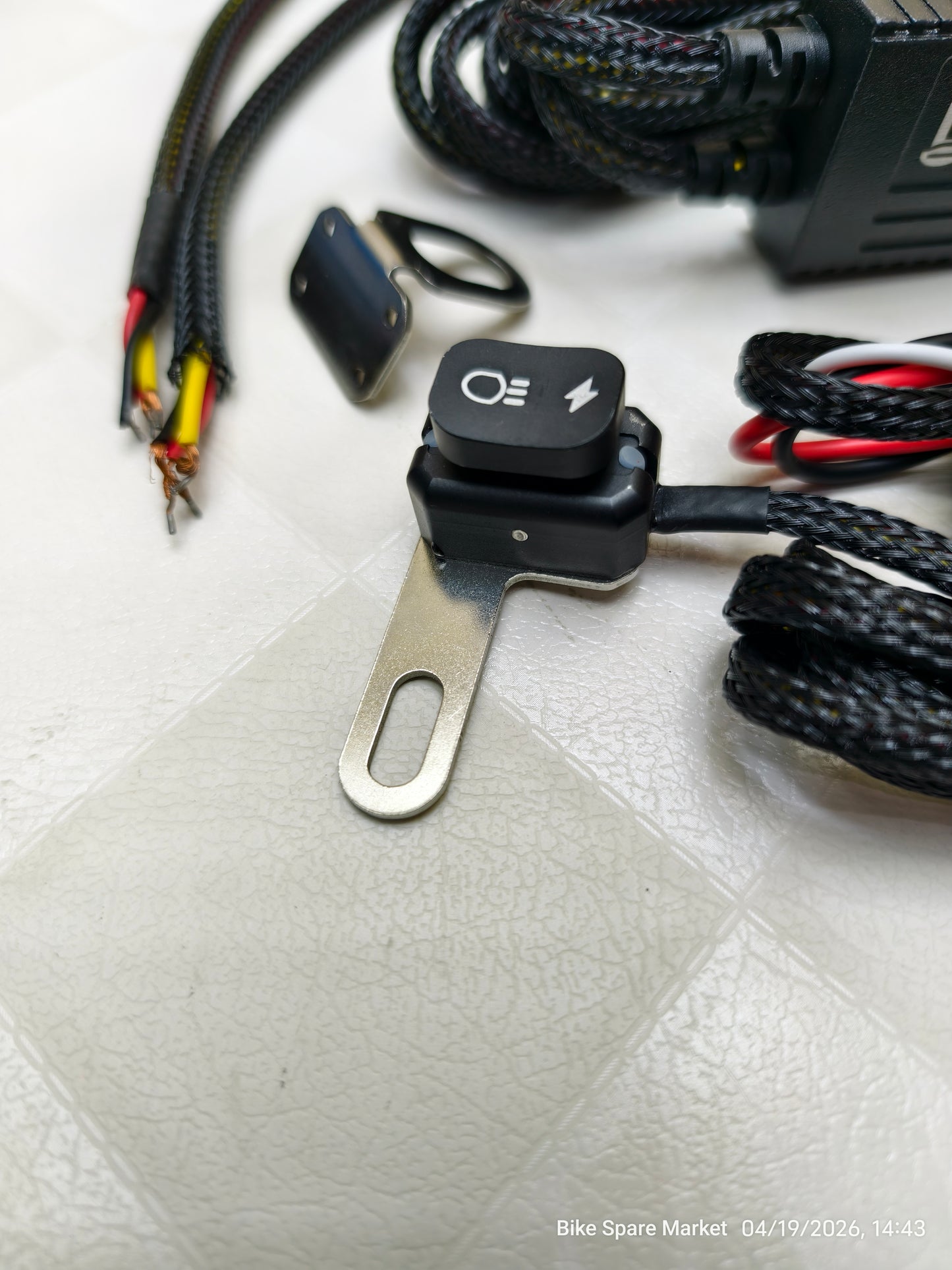 HJG Double Colour Braided Harness