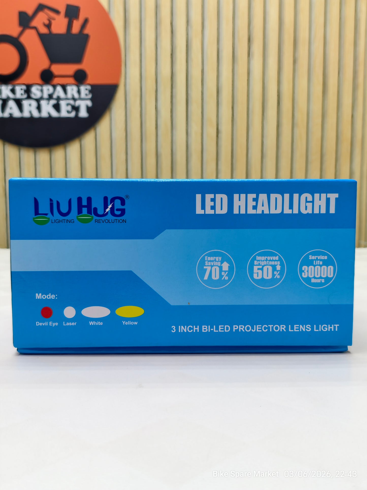 HJG 3 INCH ALPHA FOG LIGHT 140W (6M WARRANTY)