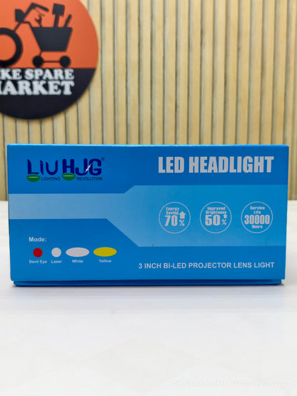 HJG 3 INCH ALPHA FOG LIGHT 140W (6M WARRANTY)