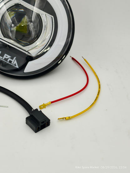 Honda CB350 , CB350 Dlx Pro , CB350c(Classic),CB350 Rs ,CB 350 Hiness H'ness,HJG C-325 128w Projector  Headlight ( Full Kit ) 6m Warranty