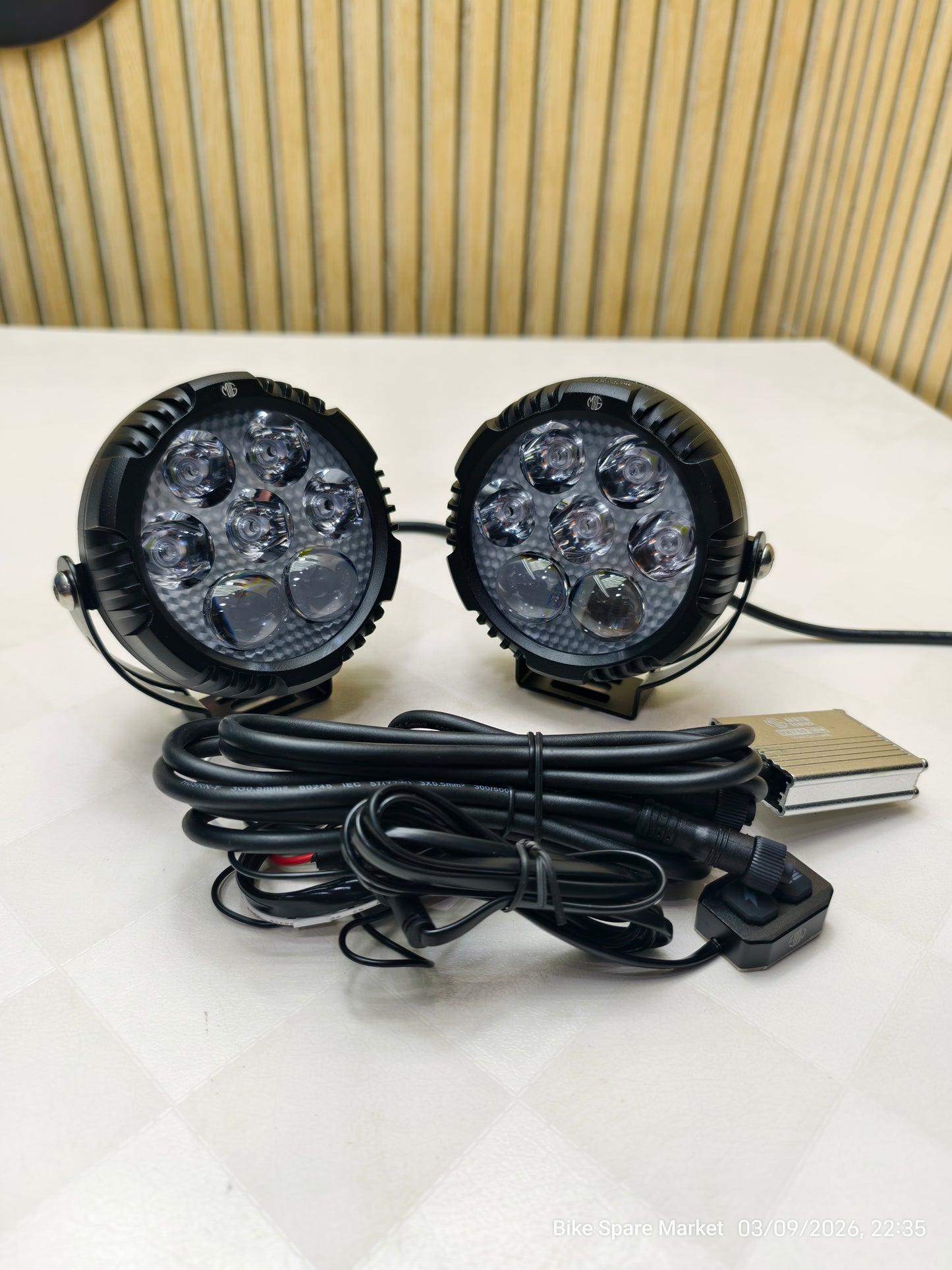 Moto Genius Vk750 120w Spot + Spread With Harness Full kit