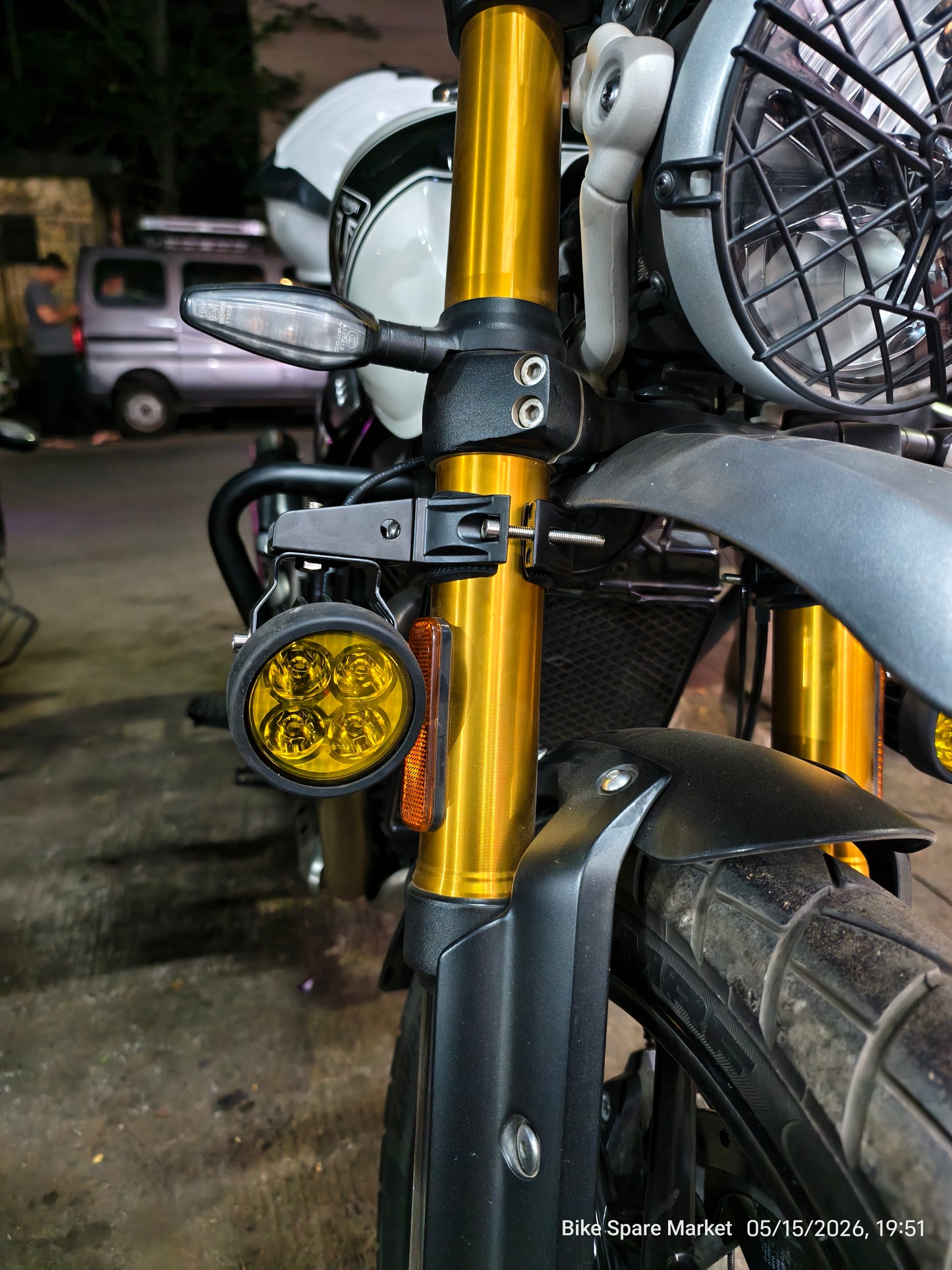 HJG CREE Round 4×4 80w With Harness Clamp (6m Warranty)