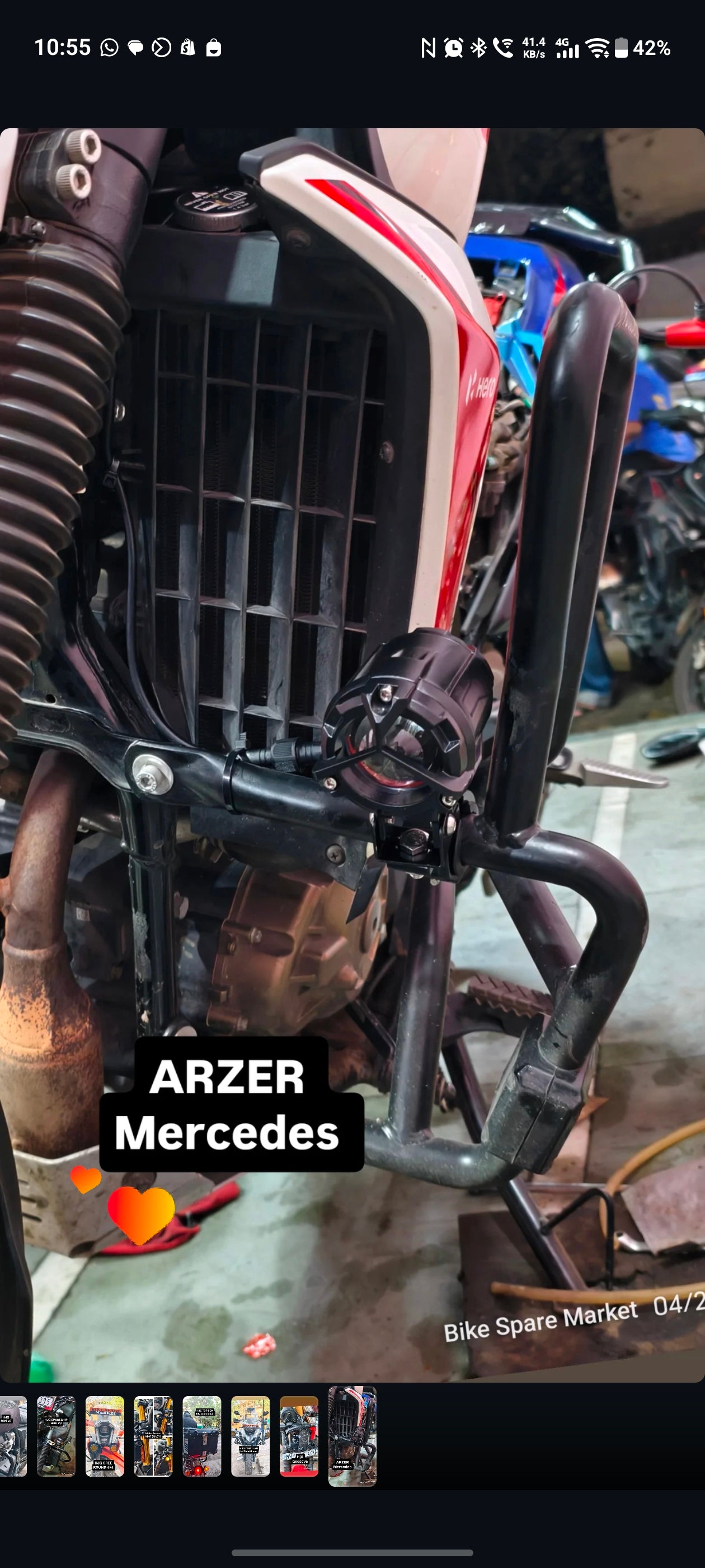 ARZER MERCEDES Y FOG LIGHT 60W WITH HARNESS CLAMP FREE ( 6M WARRANTY )