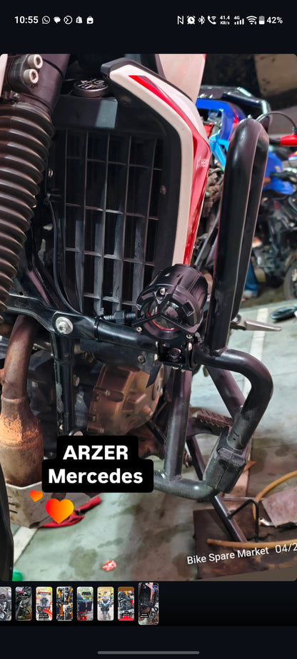 ARZER MERCEDES Y FOG LIGHT 60W WITH HARNESS CLAMP FREE ( 6M WARRANTY )