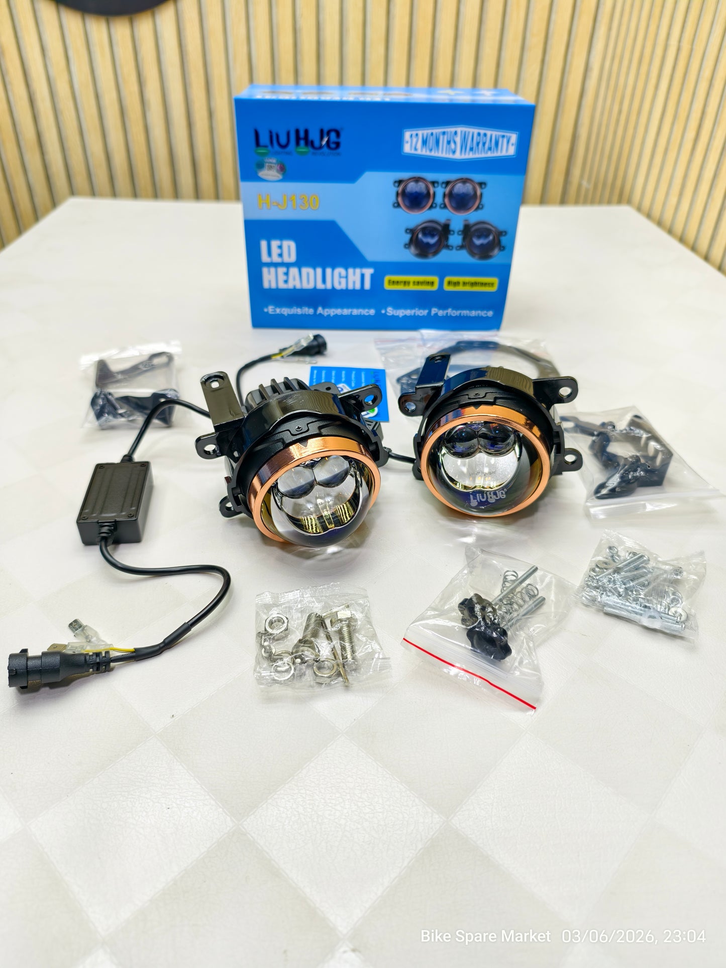 HJG J130 3 INCH 140W ALPHA FOG LIGHT ( 1 YEAR WARRANTY )