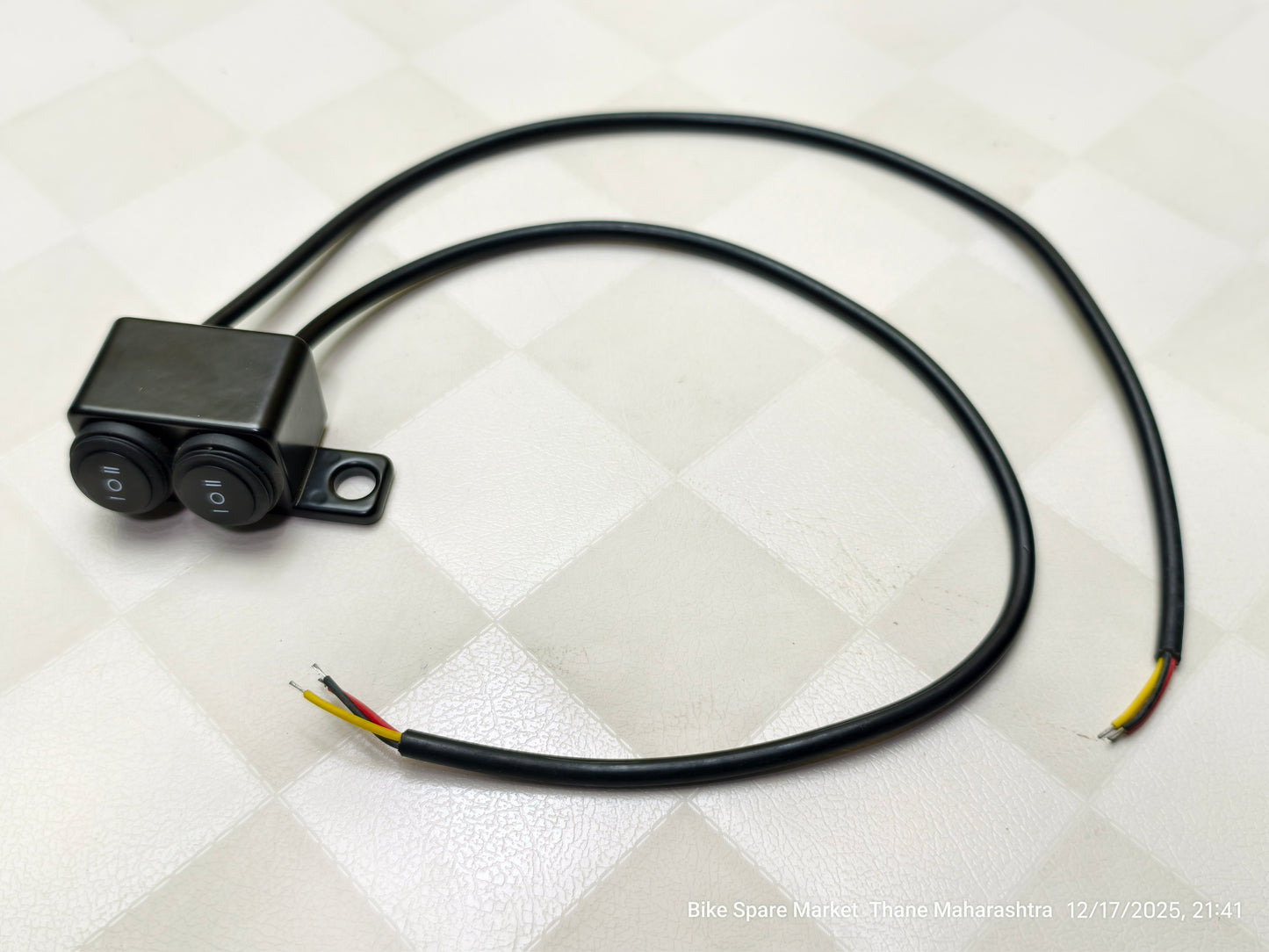 4way CNC Black Mirror Fitting Switch