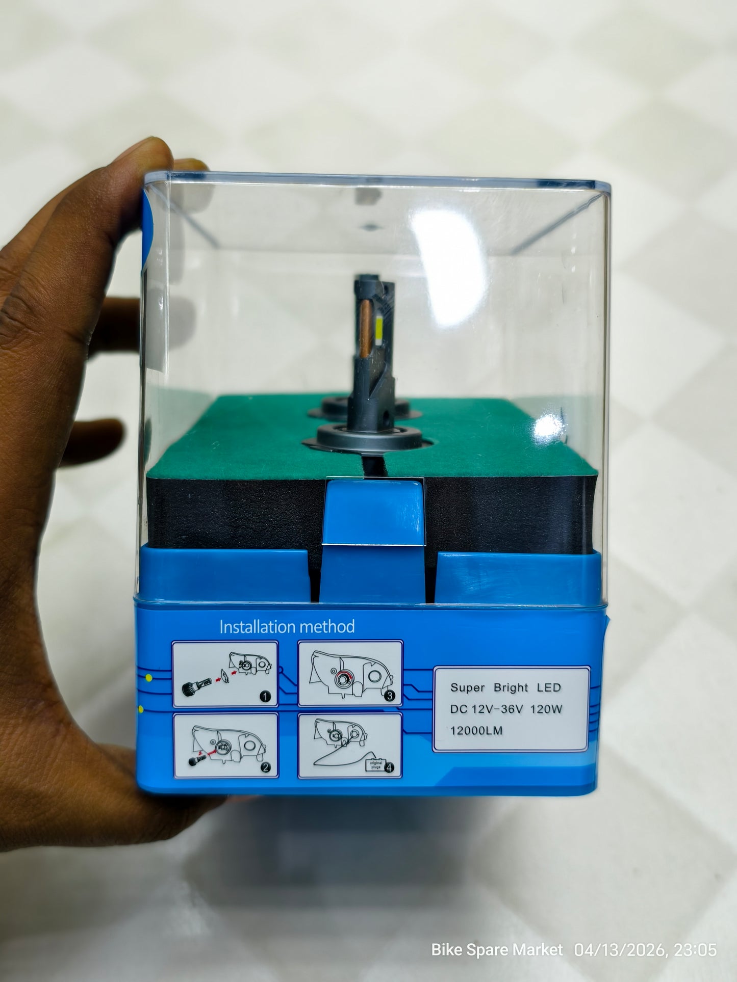 HJG 120W H7 Pair 12000 LM HEADLIGHT BULB ( 24M Warranty )