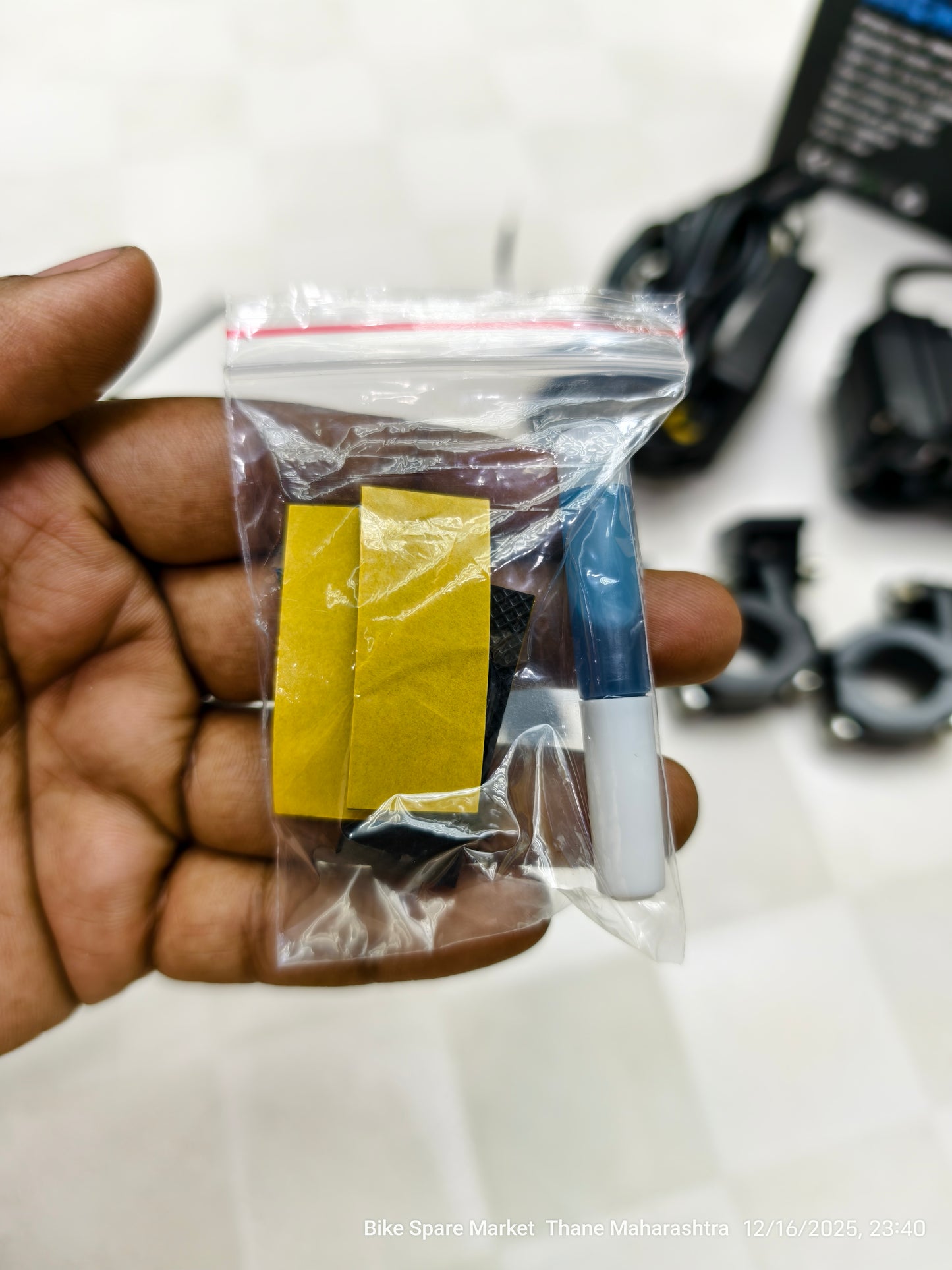 Moto Genius MK05 Fog Light With Harness Full Kit ( 6m Warranty ) Red DRL