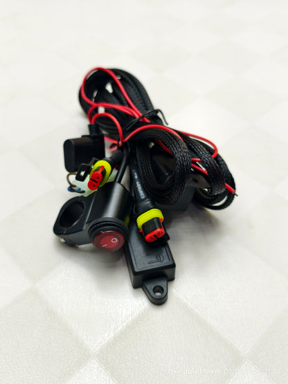 HJG CREE Round 4×4 80w With Harness Clamp (6m Warranty)